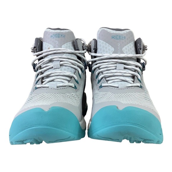 KEEN Women's NXIS EVO Mid Height Waterproof Fast Packing Hiking Boot - 6 EUC - Picture 3 of 10